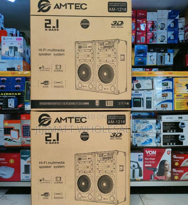 *Amtec Active Speakers AM1218 - main view