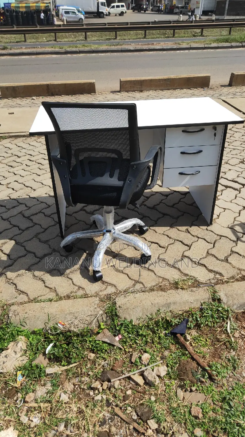Office Desk Plus Office Chair