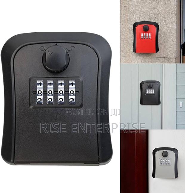 Full Metallic Weatherproof Wall-Mounted Key Lock Box.*