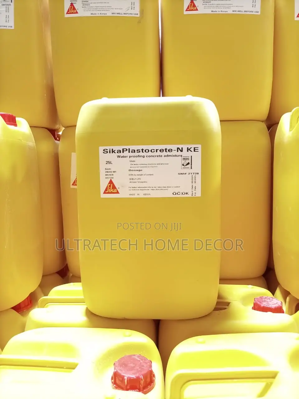 Sika Plastocrete N 25ltrs, Waterproof