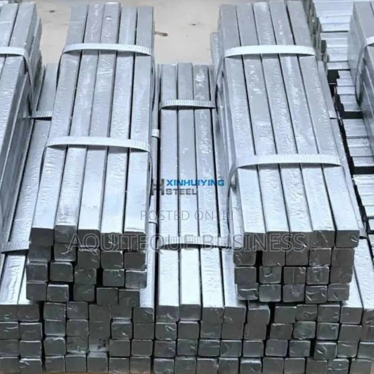Square Steel Bars. 16mm Thickness Now Available