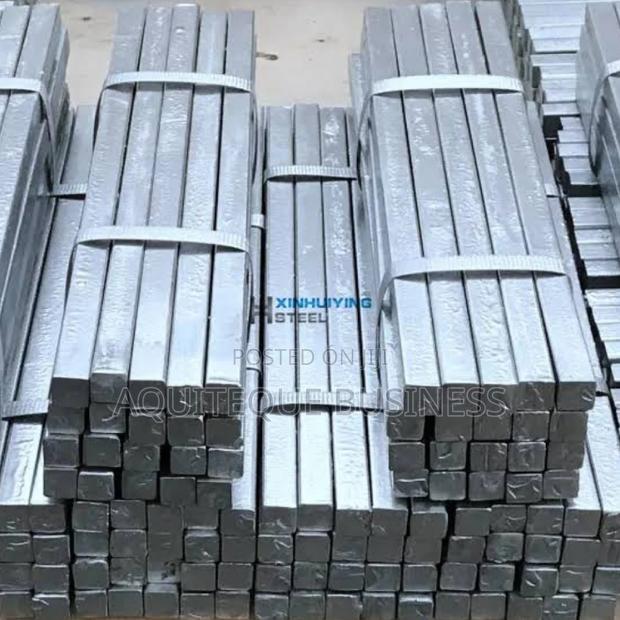 Square Steel Bars. 16mm Thickness Now Available