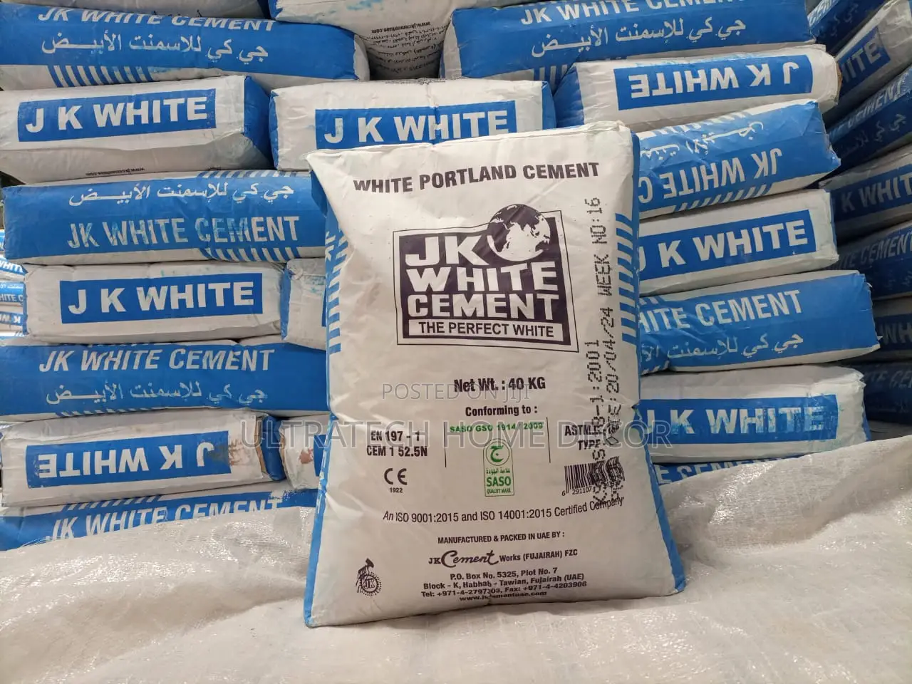 Jk White Cement 52.5n