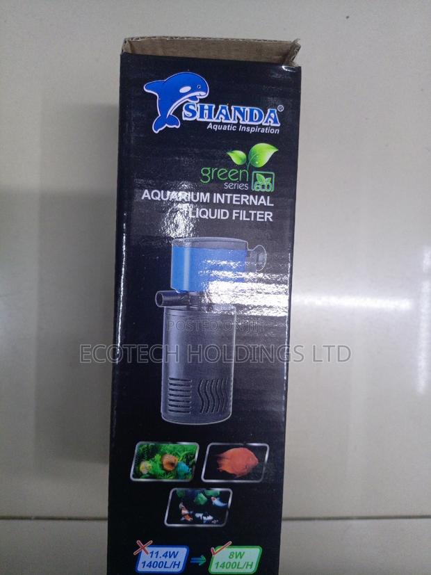 Aquarium Liquid Filter Pump. - main view