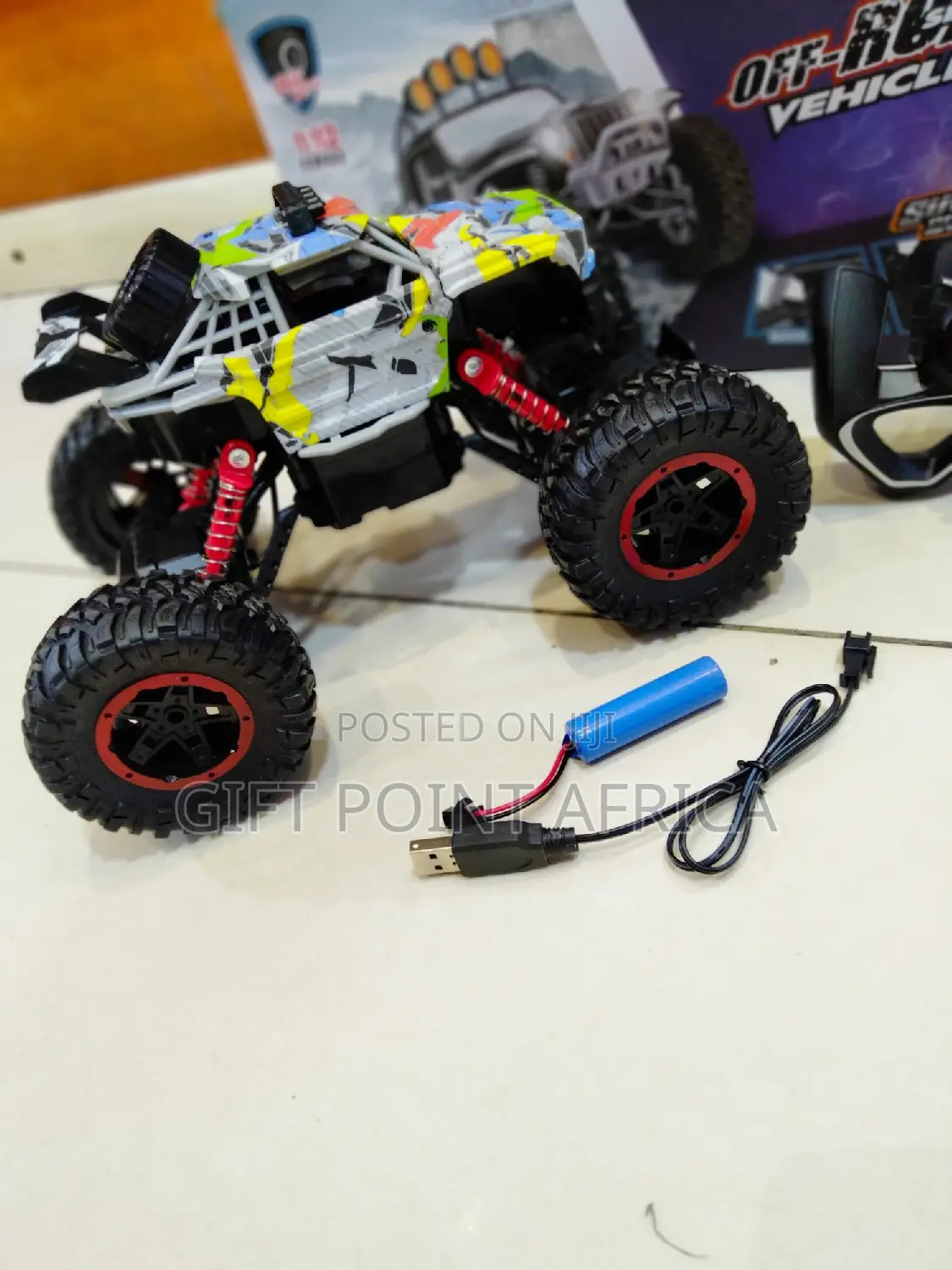 Big Foot Monster Truck Rechargeable for Kids