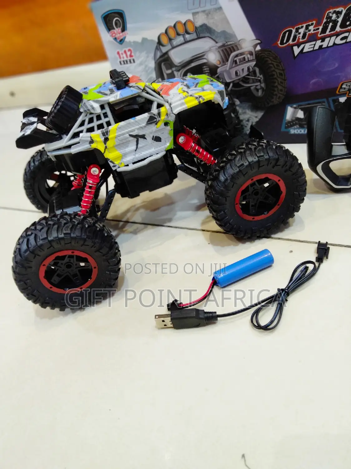 Big Foot Monster Truck Rechargeable for Kids
