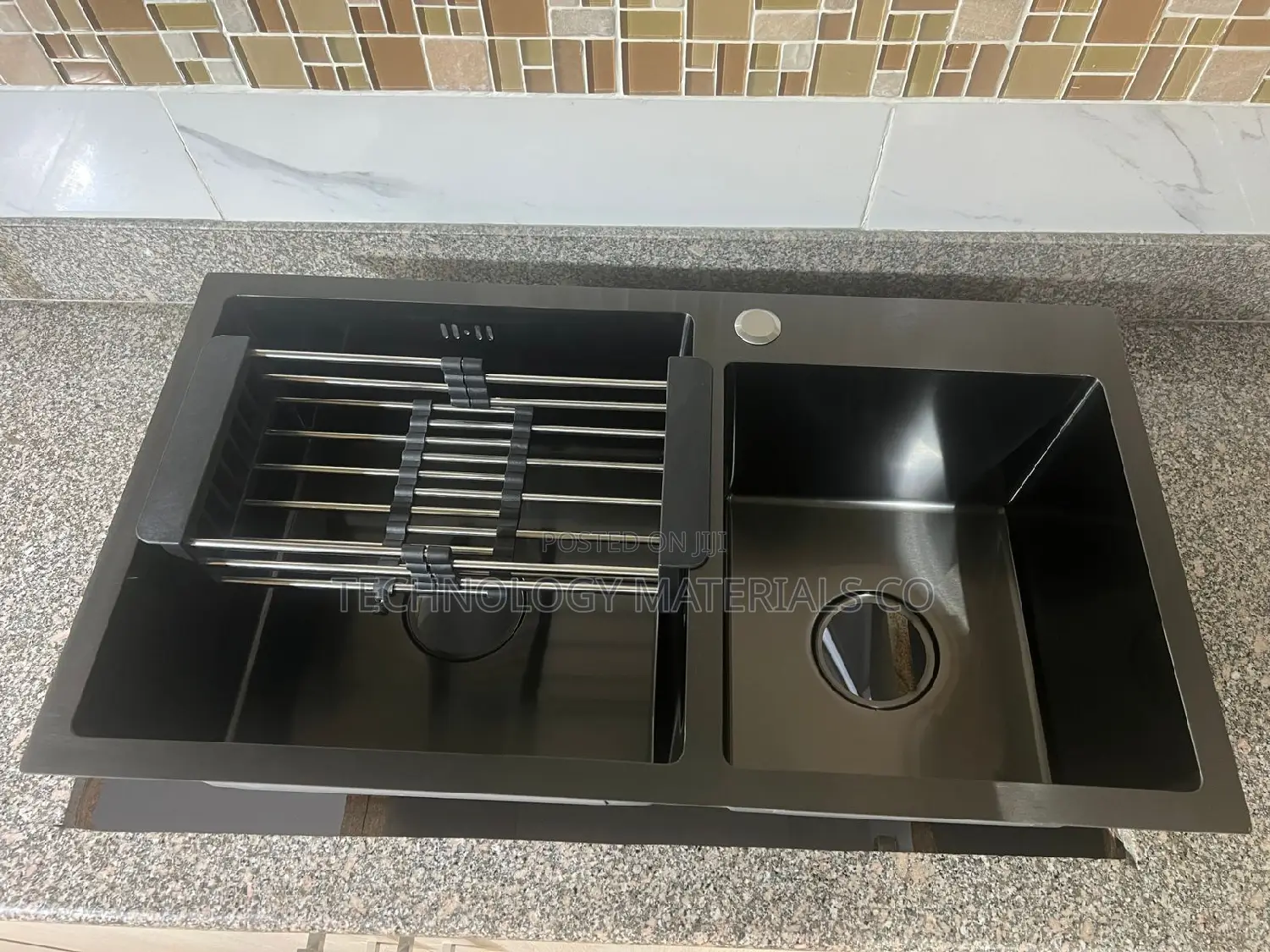 Kitchen Stainless Sink (Double Bowl) Heavy Gauge.