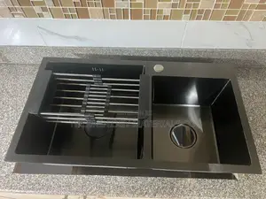Kitchen Stainless Sink (Double Bowl) Heavy Gauge.