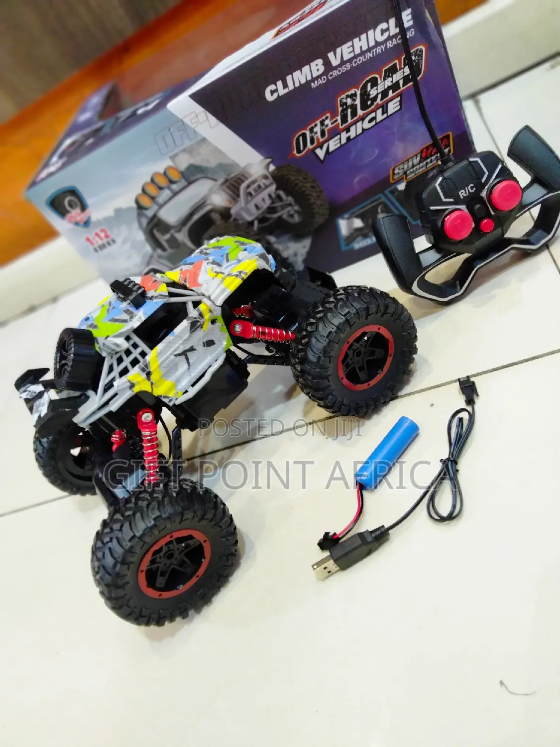 Rechargeable Climbing a Big Foot Monster Truck for Kids