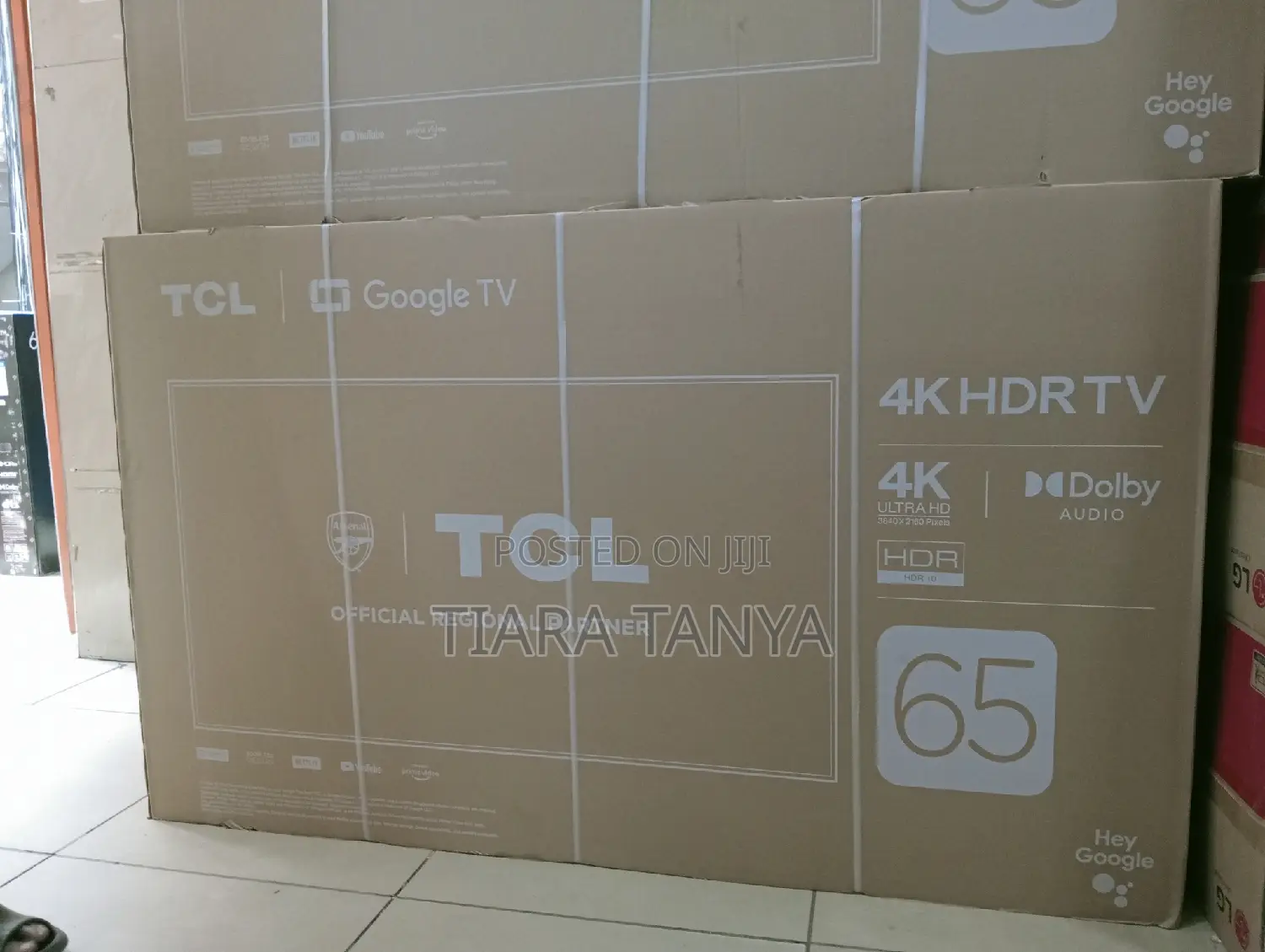 TCL 65" Smart UHD P635 Tv