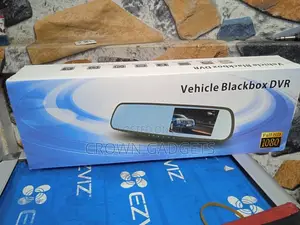 Vehicle Blackbox DVR (Full HD 1080) Rearview Mirror Dual