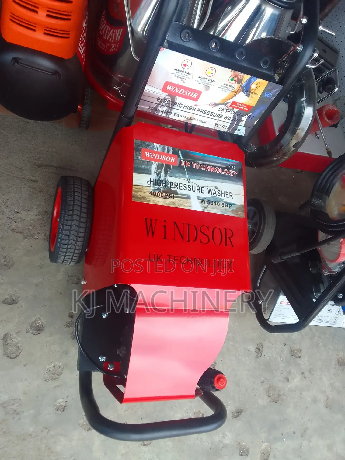 Windsor 4000psi Highpressure Washer Electric Powered