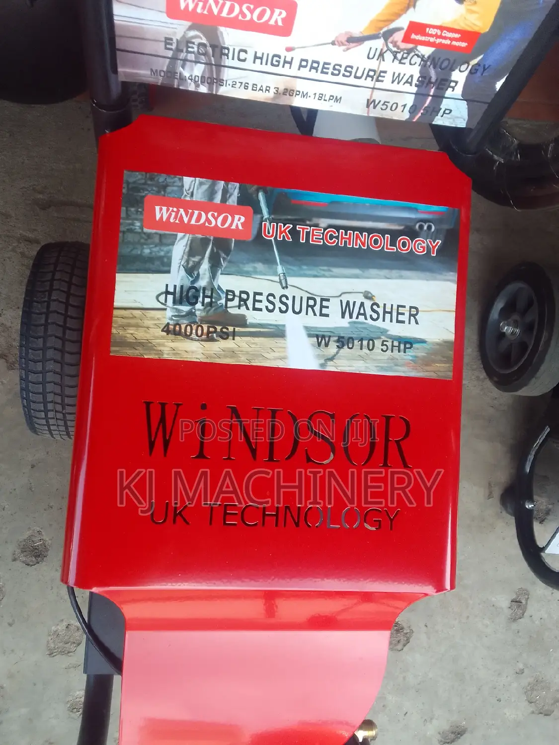 Windsor 4000psi Highpressure Washer Electric Powered