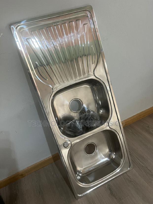 Kitchen Stainless Sink(Double Bowl-single Drain) - main view