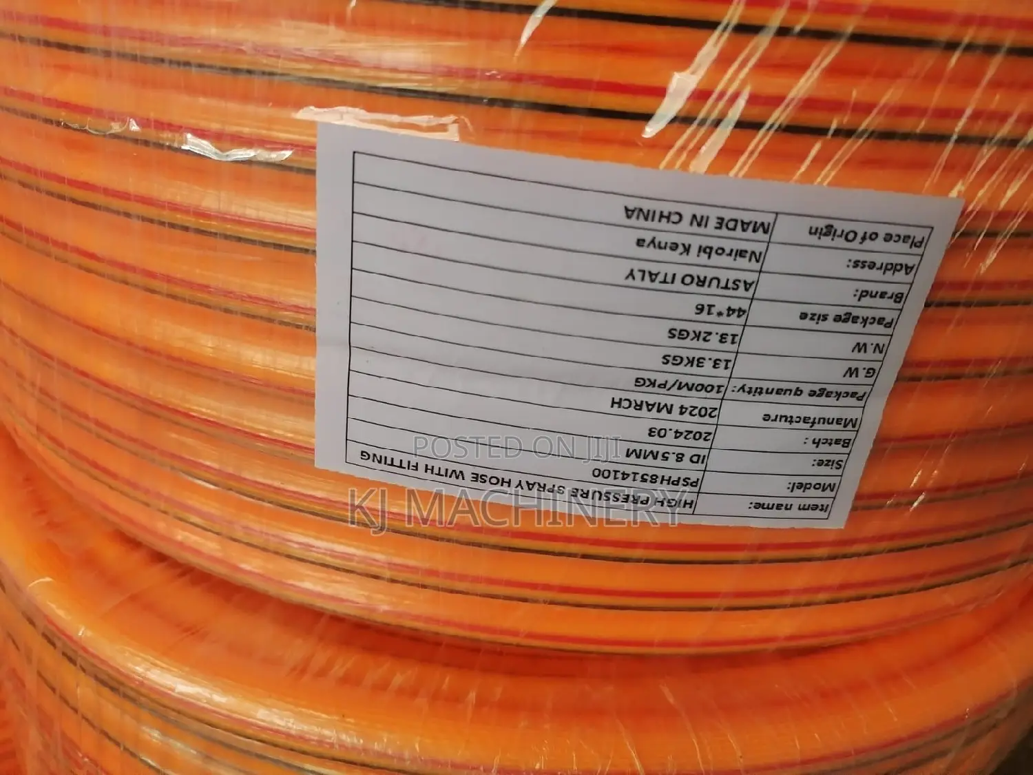Delivery Hose Quality Assured 100metres