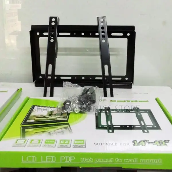 Wall Mount-Bracket for HDTV Flat Panel TV 14"-43"- Brand New
