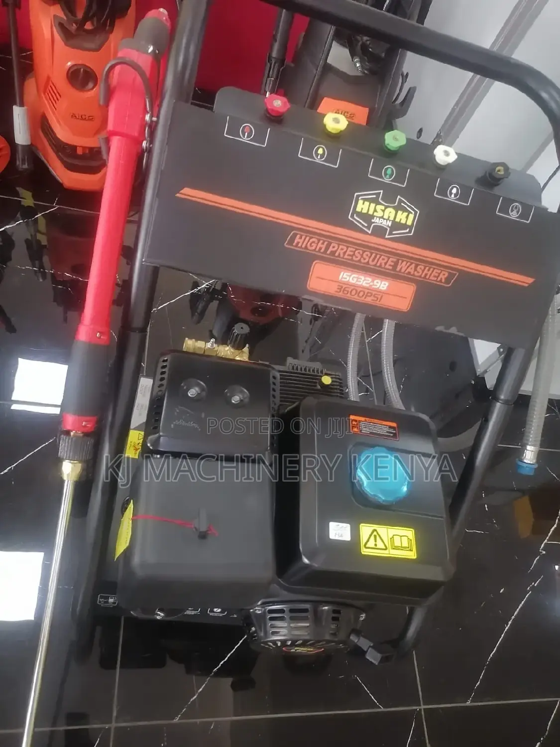 Gasoline Highpressure Washer 3500psi Hisaki Japan
