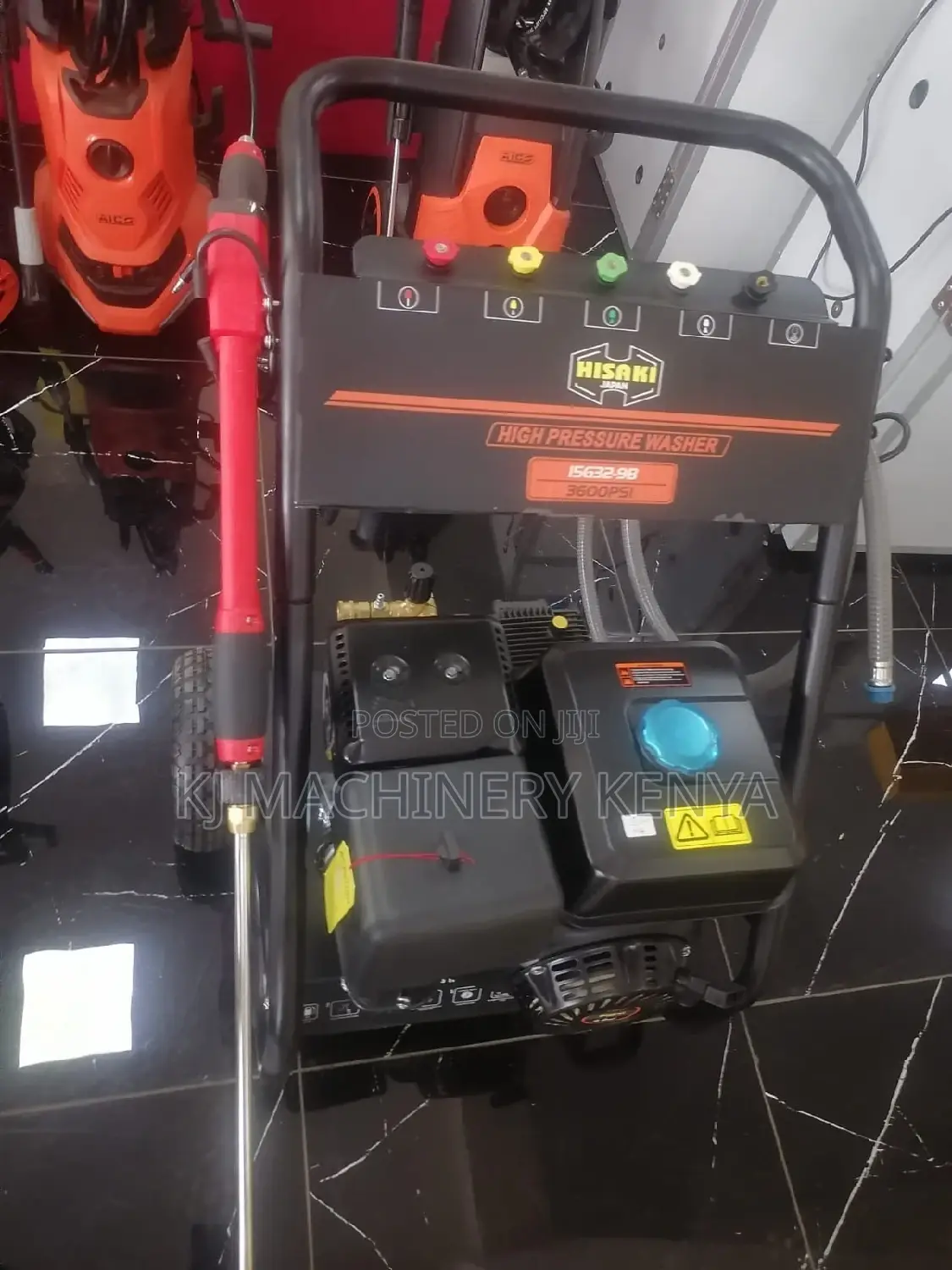 Gasoline Highpressure Washer 3500psi Hisaki Japan