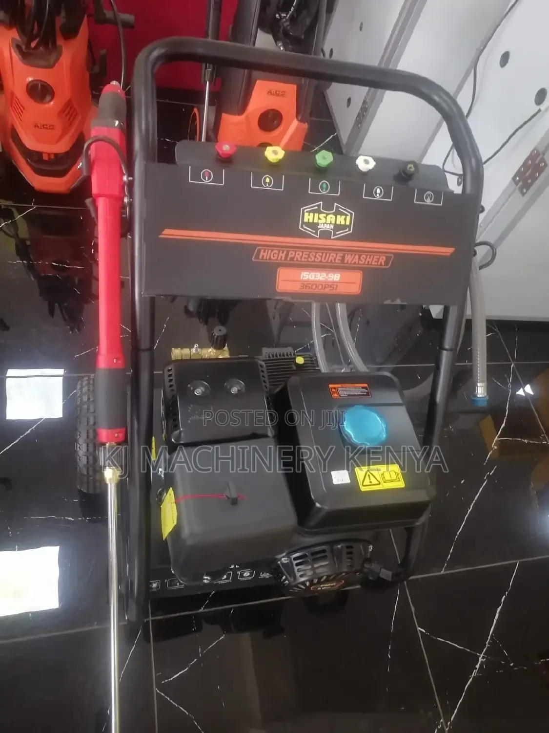 Gasoline Highpressure Washer 3500psi Hisaki Japan