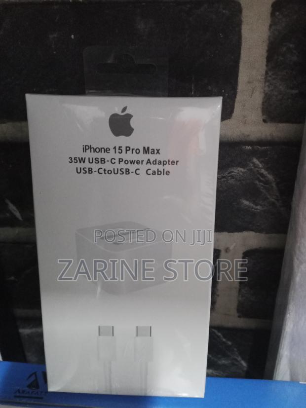 15 Pro Max iPhone 35w USB C Power Adapter,USB C to USB C Cab - main view