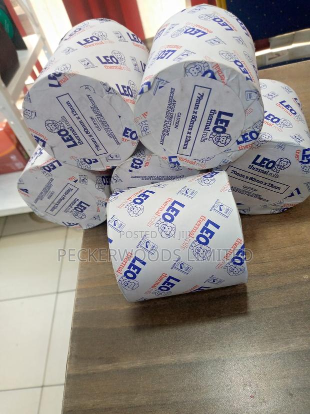 6pieces of Leo Thermal Rolls 79mm by 80mm by 13mm