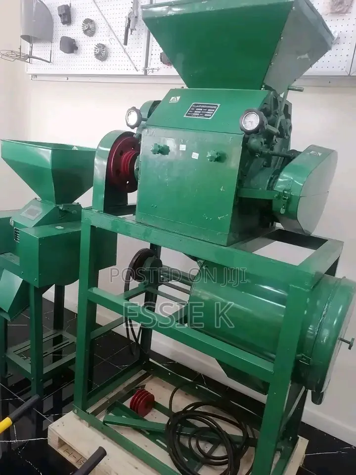 Roller Mill+ Crusher Machine.