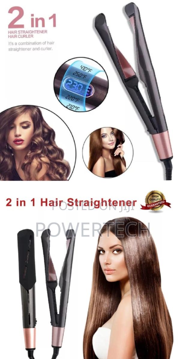 *2 in 1 Hair Straightener,Curling/Flat Iron - main view