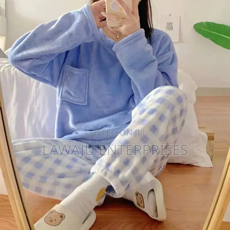 2 Pc Ladies Fleece Pajama