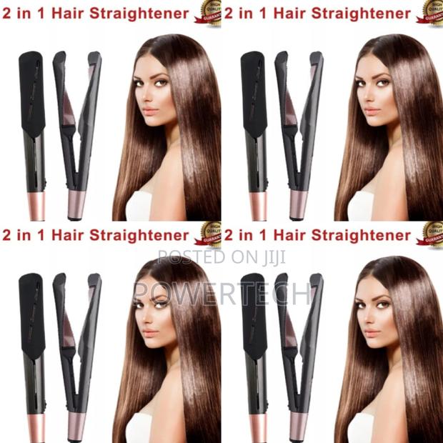 2 in 1 Hair Straightener,Curling/Flat Iron.