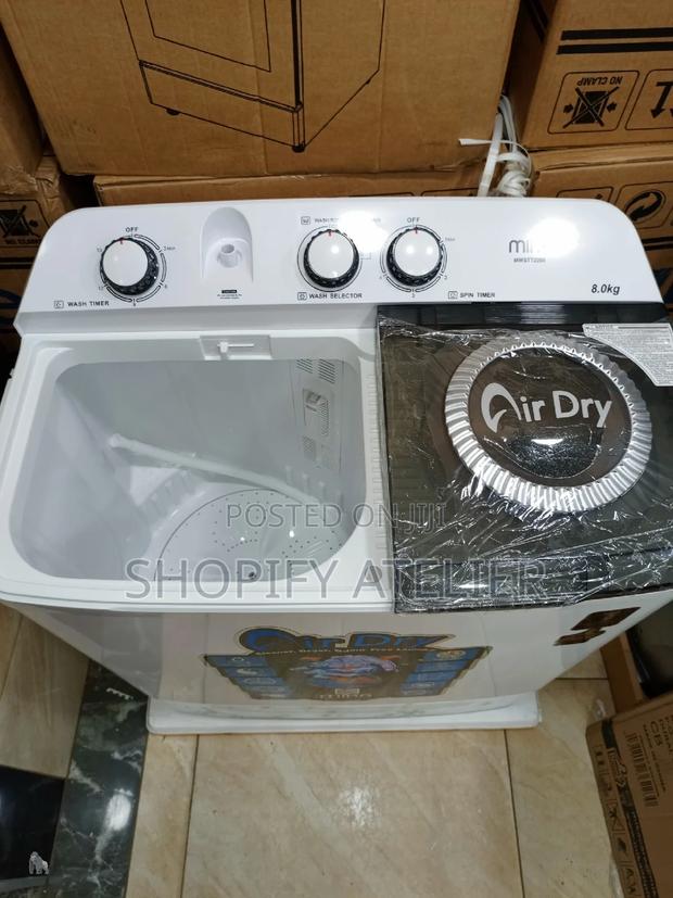 Mika 8kg Twin Tub Washing Machine - thumbnail 2