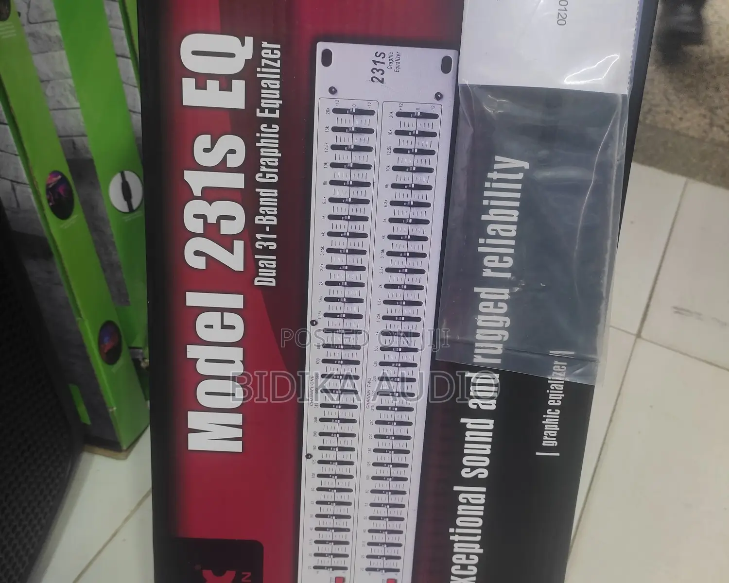 231s EQ DBX Equalizer