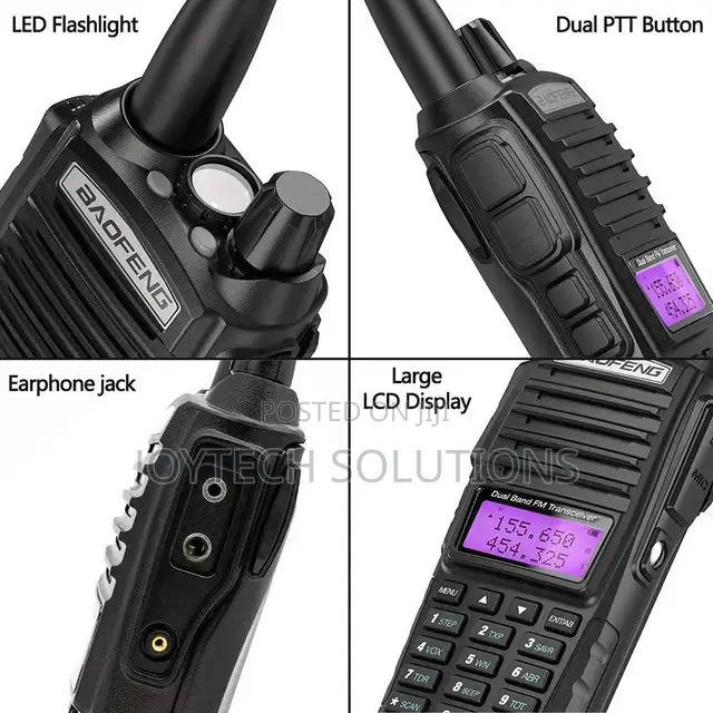 New Professional Hand Held Walkie Talkie Radio Call 10km