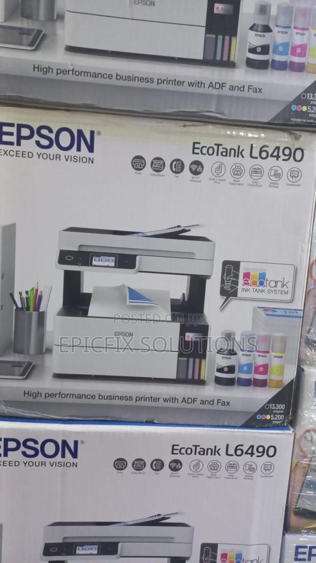 L6490 WF Epson Printer Available - main view