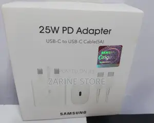 Samsung 25w Pd Adapter USB C to C 5A Fast Charger