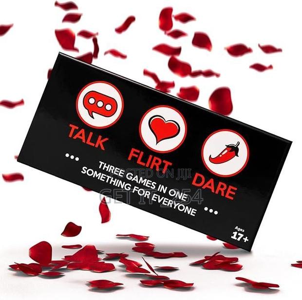 Talk Flirt Date Card Game - main view