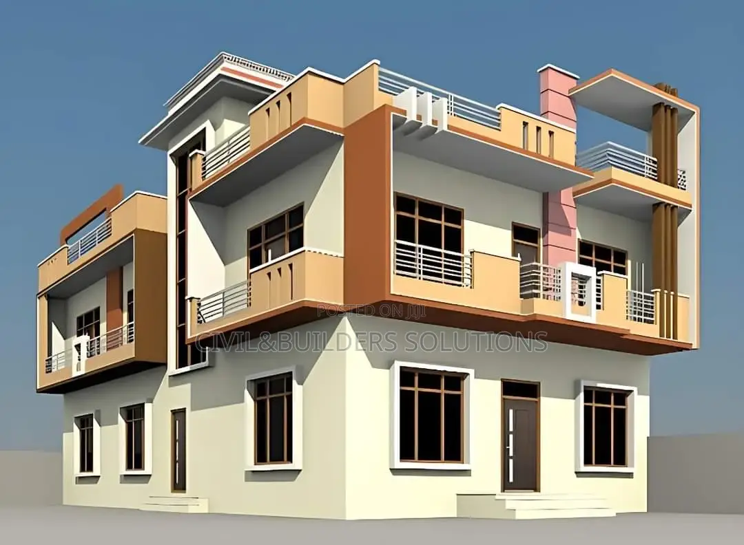 Floor House Design Sketch