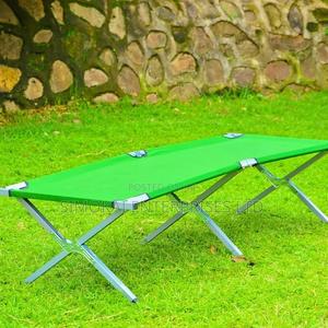 Foldable Green Army Camping Beds - thumbnail 2