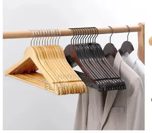 10pcs Wooden Clothes Hangers