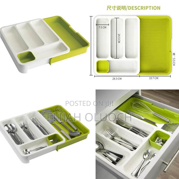 Expandable Cutlery Tray - thumbnail 3