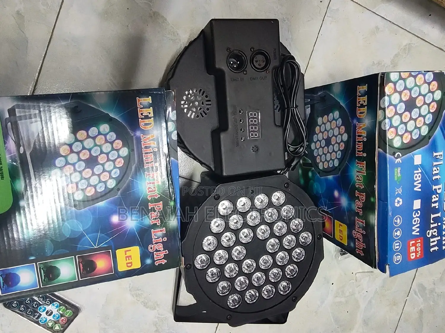 Led RGB Dj Sport Lights With 36 Mini Bulbs