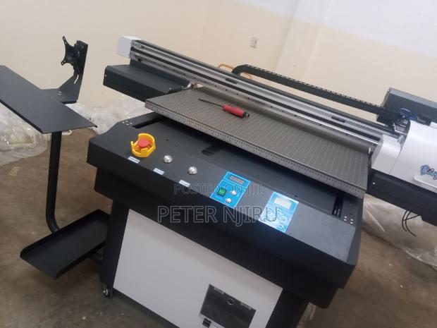 90*60cm Uv Flatbed Printer 6090 9060 With Three Head Tx800 - thumbnail 3