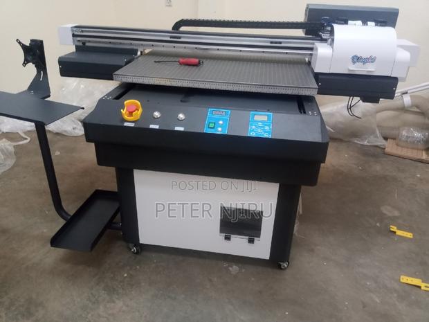 90*60cm Uv Flatbed Printer 6090 9060 With Three Head Tx800 - thumbnail 4