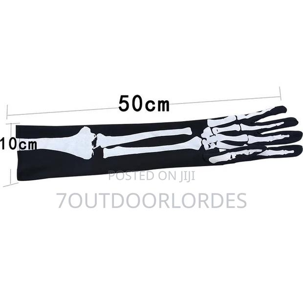 Sunblock Long Skull Gloves - thumbnail 4