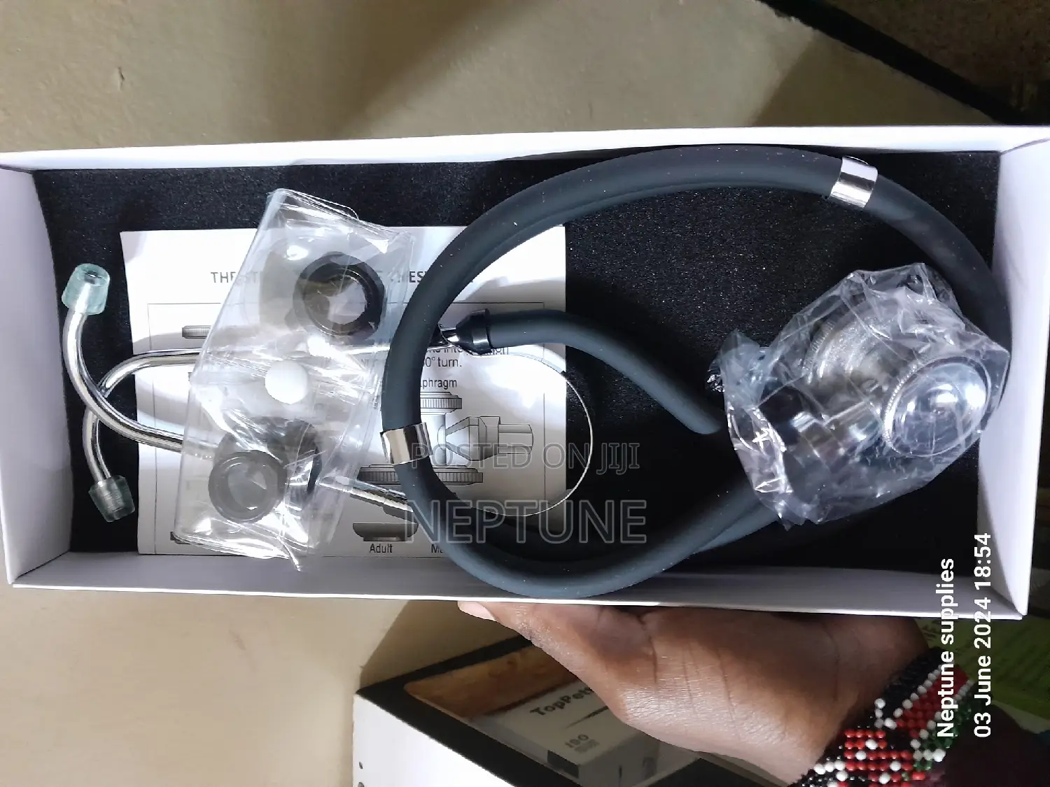 Dual Tube/Head Stethoscope