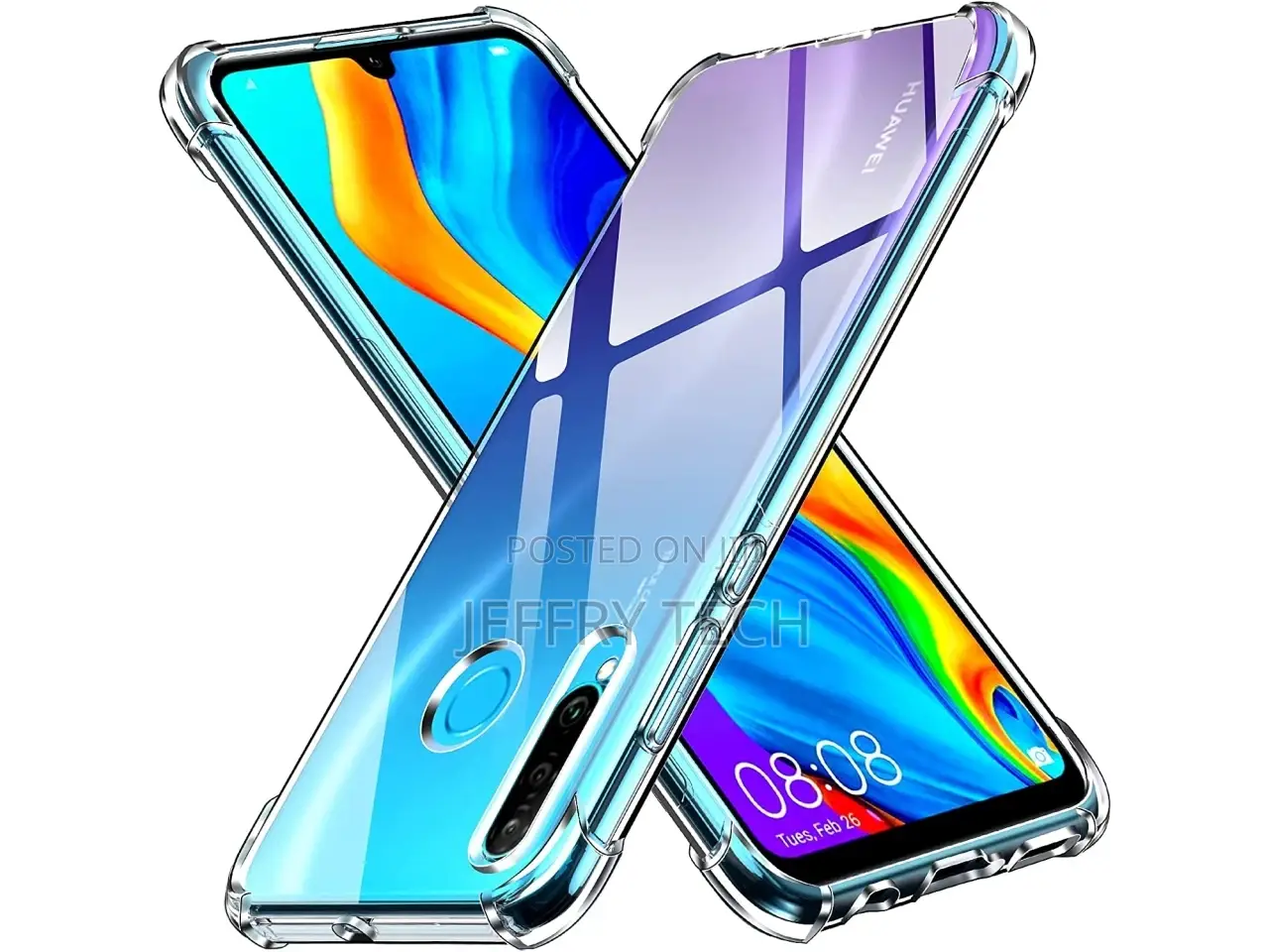 Huawei P30 Lite Case Crystal Clear Case Bumper Transparent
