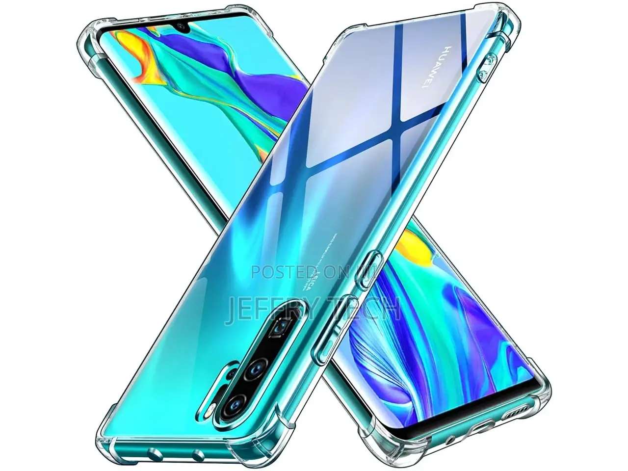 Huawei P30 Pro Case Crystal Clear Case Bumper Transparent