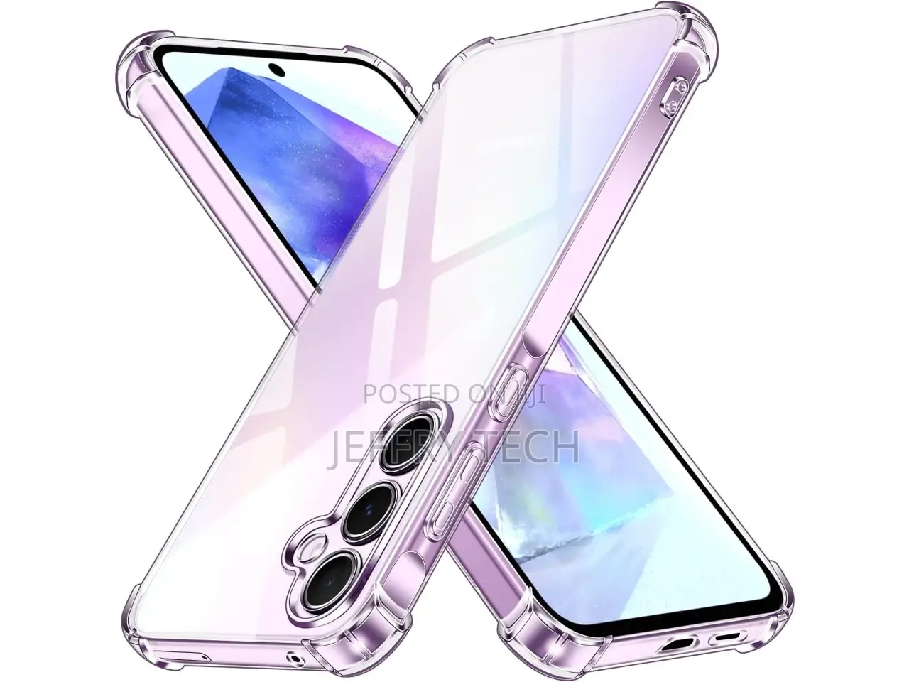 Samsung Galaxy A55 5G Case Crystal Clear Case Bumper Transpa