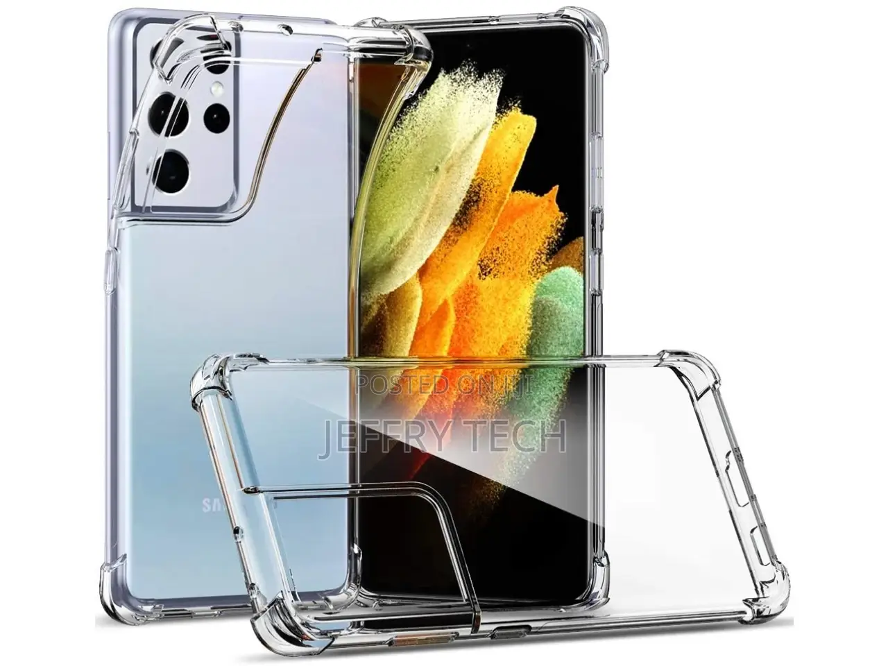 Samsung Galaxy S21 Ultra Case Crystal Clear Case Bumper Tran