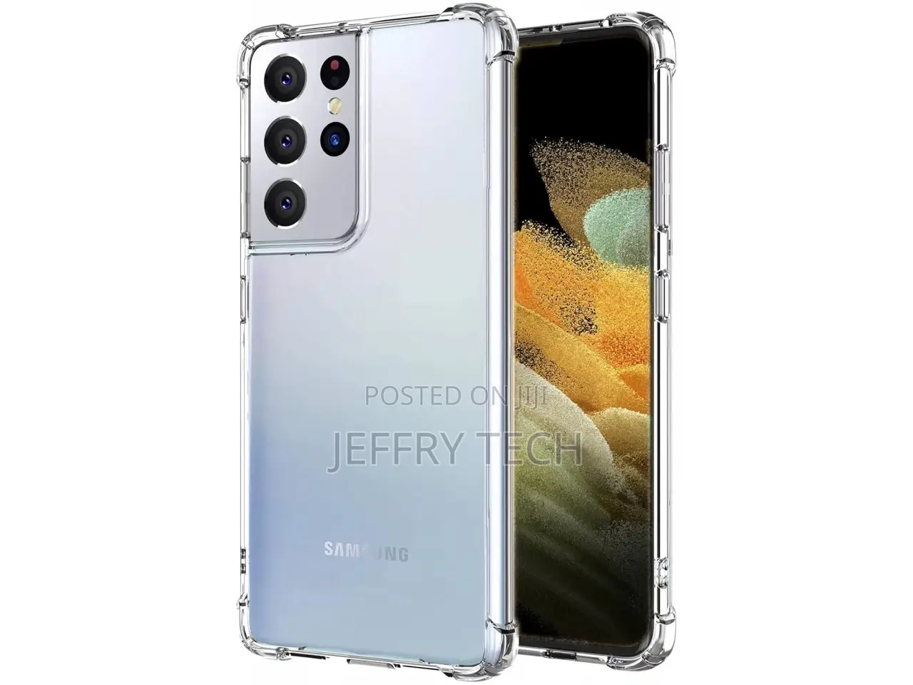 Samsung Galaxy S21 Ultra Case Crystal Clear Case Bumper Tran