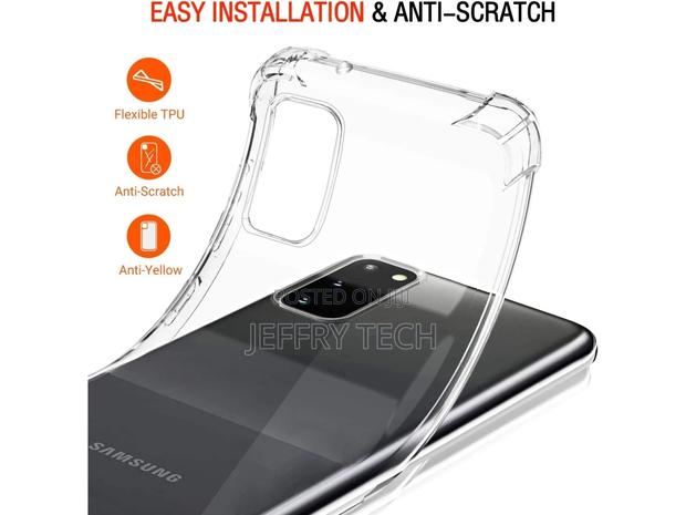 Samsung Galaxy S20 Case Crystal Clear Case Bumper Transparen - thumbnail 3